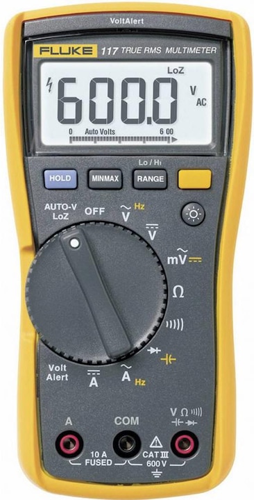 Actual product image Fluke 117 Multimeter (CAT III)