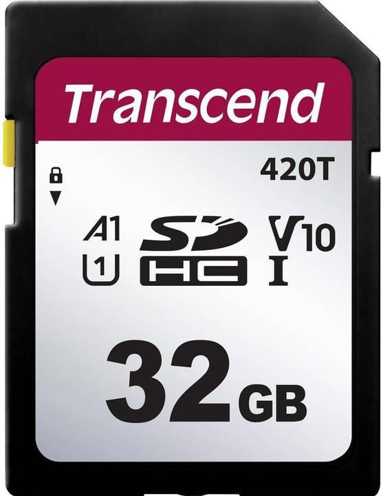 Actual product image Transcend Flash memory card (32 GB, SDHC, UHS-I)