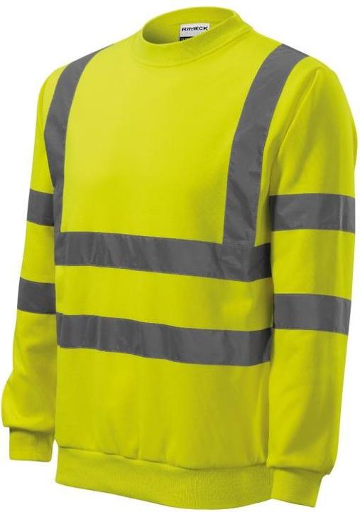 Produktbild Rimeck HV Essential Unisex Sweatshirt (Fluorescent Yellow) (XL)