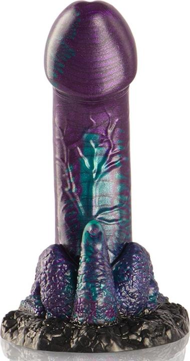 Actual product image Epic Basilisk Dildo Double Scaly Pleasure, Small Size