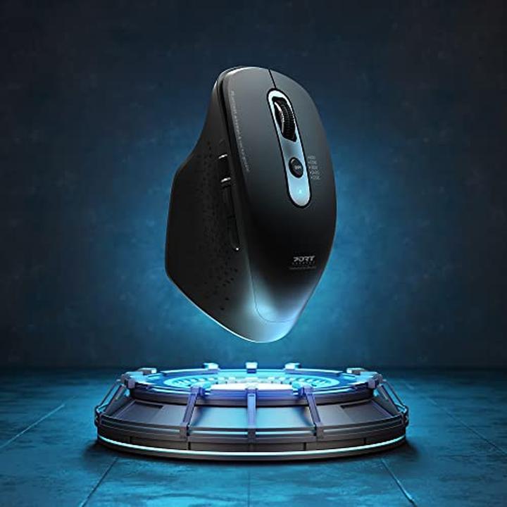Produktbild Port Designs 900716 Maus rechts RF kabellos + Bluetooth Optisch 3200 DPI (Kabellos)