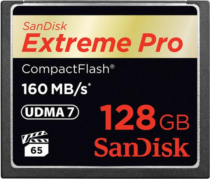Immagine prodotto SANDISK Extreme Pro Compact Flash (128 GB, CF, UHS-I)