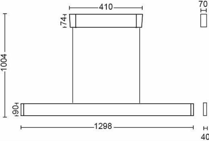 Produktbild Philips Hue Ensis (4750 lm)