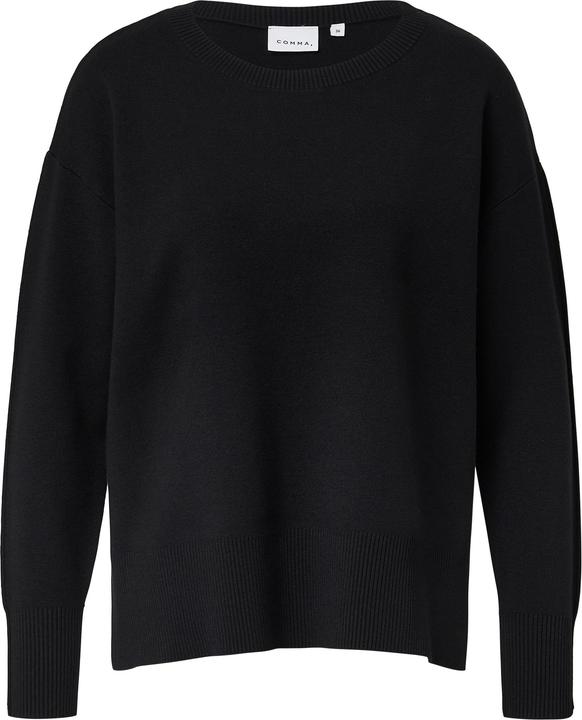 Produktbild Comma Strickpullover Feinstrickpullover im Relaxed Fit aus Viskosemix (48)