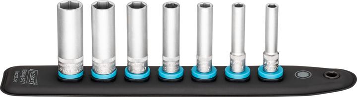 HAZET SmartRail with 7 slots 850LG-SR/7 ∙ Square, hollow 6.3 mm (1/4 inch) ∙ Outside hexagon tracti… (10 mm, 12 mm, 13 mm, 5.5 mm, 6 mm, 7 mm, 8 mm)