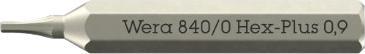 Productafbeelding Wera 840 Micro Bits Hex-Plus 0,9 x 30mm (Inbus)