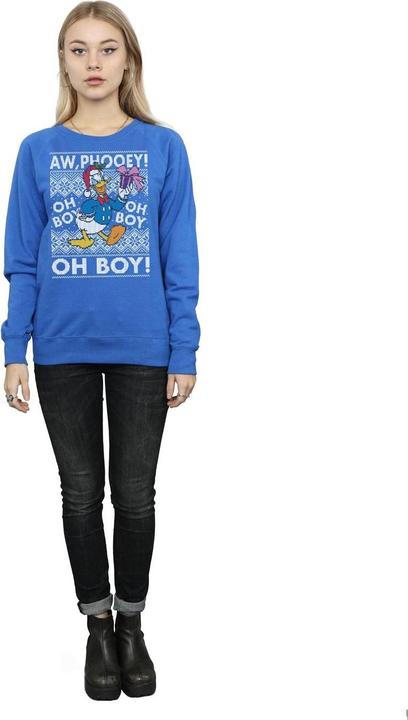 Produktbild Disney Donald Duck Christmas Fair Isle Sweatshirt (S)