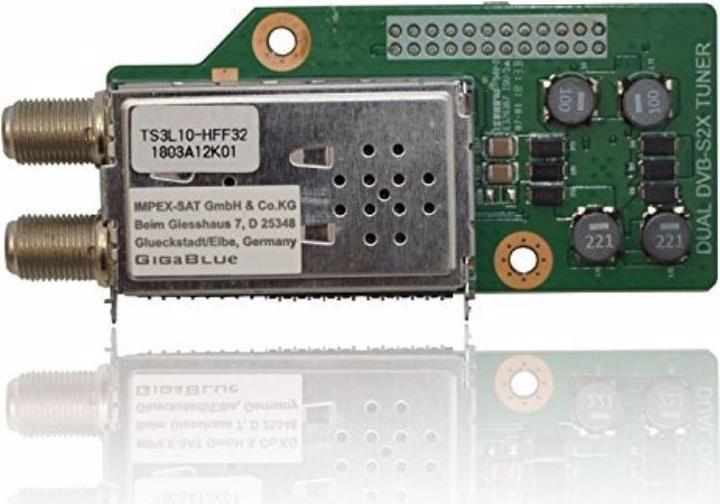 Image du produit GigaBlue Double DVB-S2X (Module CI)