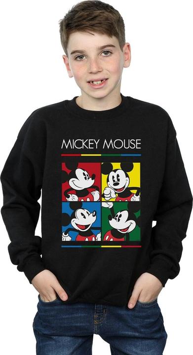 Produktbild Disney Mickey Mouse Square Colour Sweatshirt Jungen (116)
