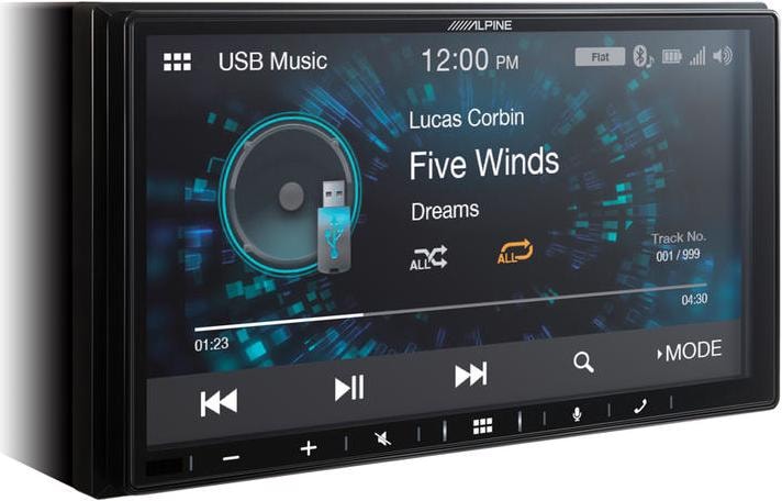 Actual product image Alpine ILX-W650BT (Android car, Apple Carplay)