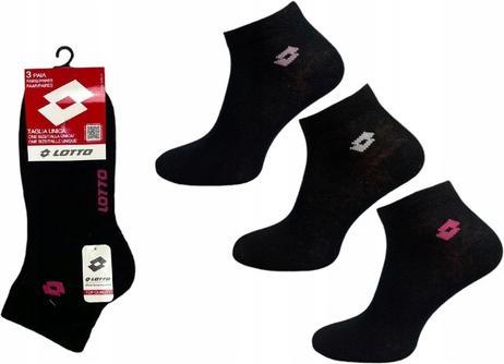 Actual product image Lotto Socken Söckchen 3 Paar Schwarz (pack of 3, One size)