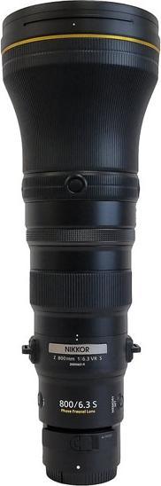 Actual product image Nikon Nikkor Z 800mm f/6.3 VR S (Nikon Z, full size)
