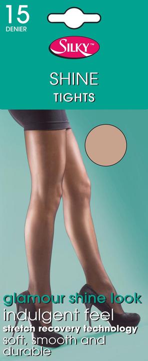 Actual product image Silky Shine gloss tights (M)