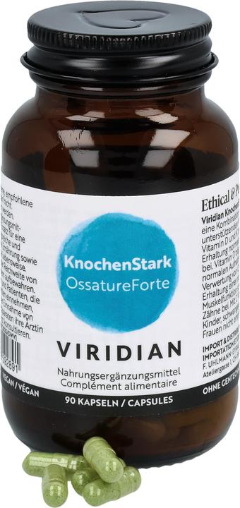 Actual product image Viridian KnochenStark Kapseln Dose 90 Stk (90 Piece, Capsules)
