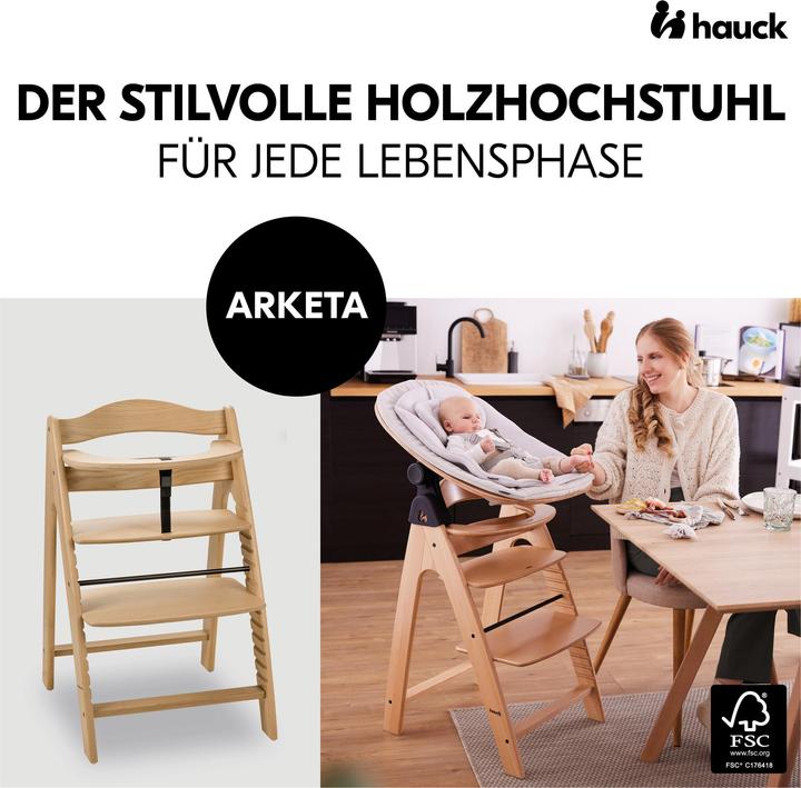 Actual product image Hauck Arketa (Highchair)