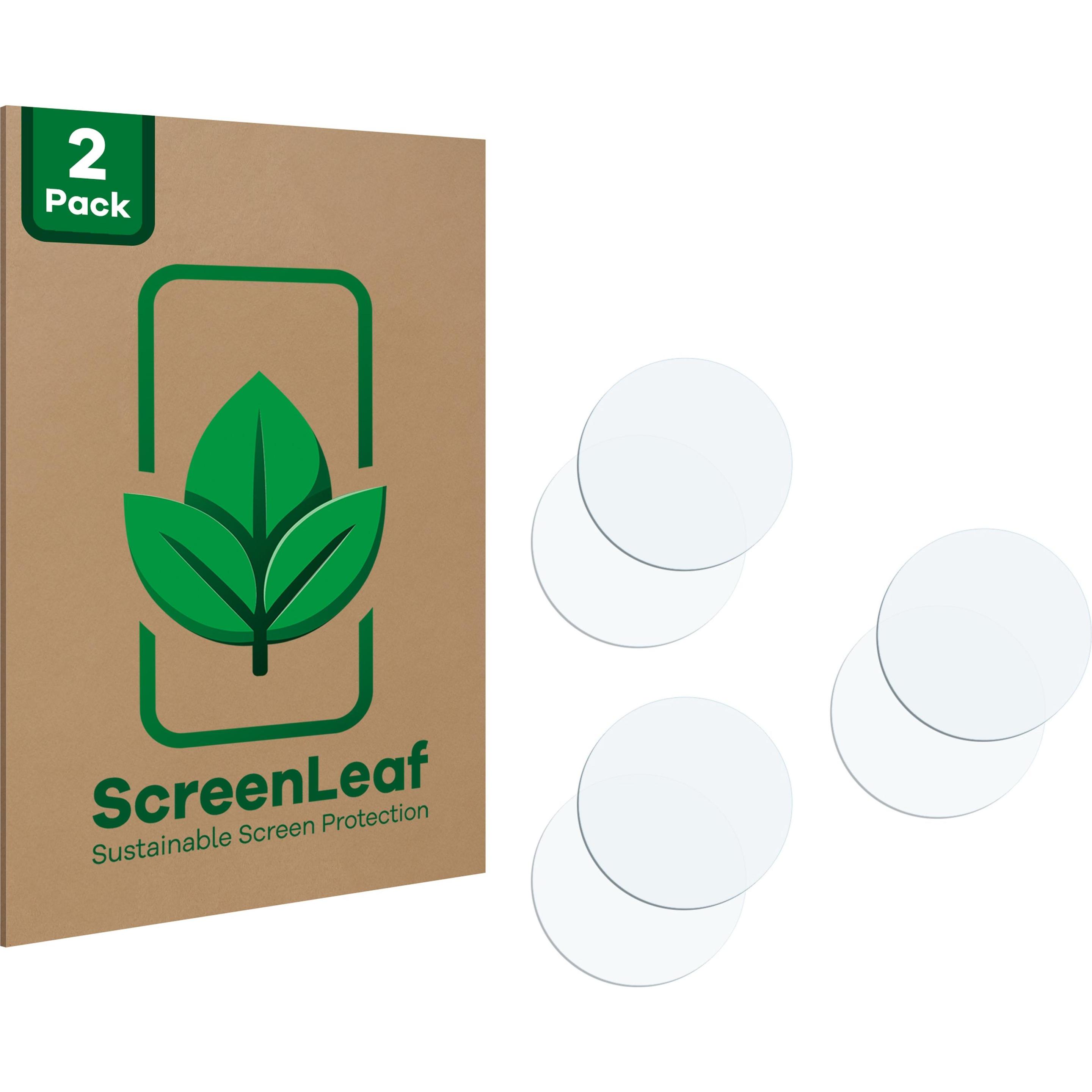 ScreenLeaf Schutzfolie nachhaltiger Displayschutz Displayschutzfolie Folie Klar Transparent (2 Stück, Apple iPhone 11 Pr...