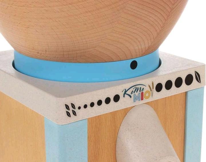 Image du produit Komo Moulin à céréales Mio bleu en hêtre Moteur 400 watts