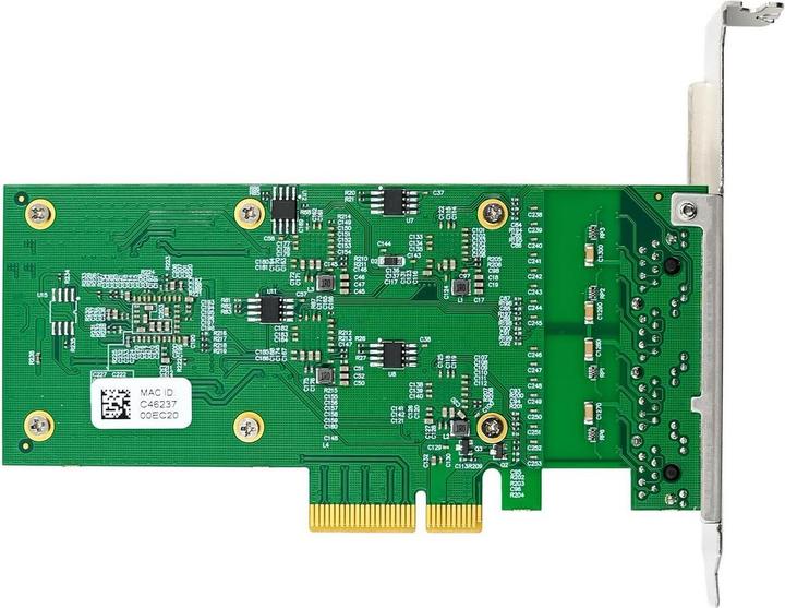 Actual product image MicroConnect Network Card PCIe x4 I226-T4 (PCIe)