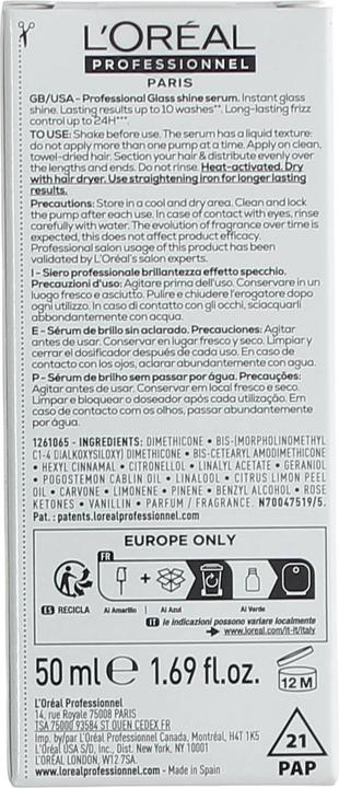Image du produit L'Oréal Professionnel Sérum éclat de verre Vitamino Color Spectrum (50 ml)