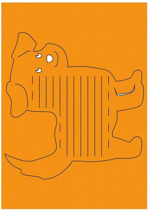 Produktbild Ursus Bastelpapier Flechtpapier A4, 27 Stück, Mehrfarbig (300 g/m², 27x)