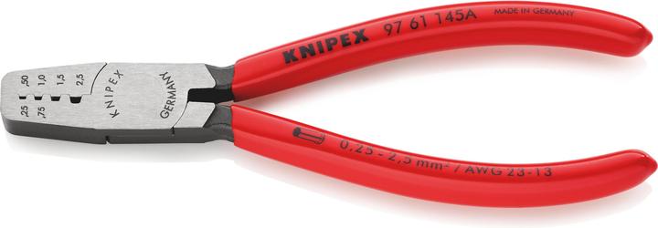 Productafbeelding Knipex Krimptang voor adereindhulzen (145 mm)