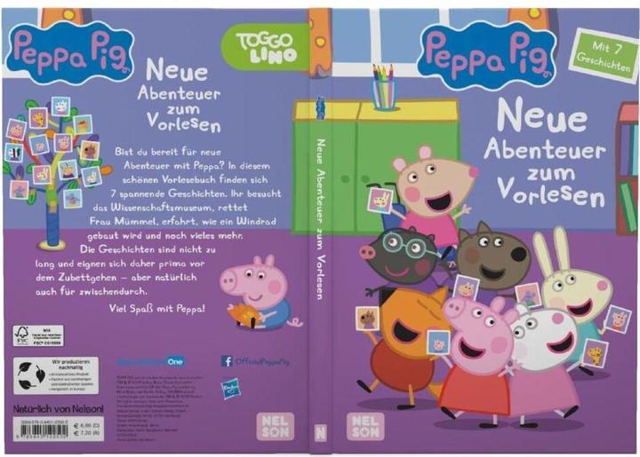Produktbild Peppa Pig - Neue Abenteuer zum Vorlesen (Deutsch, Steffi Korda, 2023)