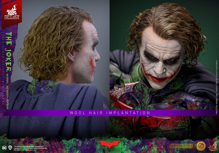 Produktbild Hot Toys The Dark Knight "The Joker - Batman Imposter Version" Exclusive Artisan Edition 1/6 Actionfigur