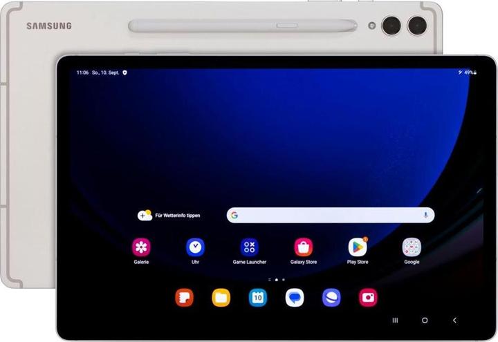 Actual product image Samsung Galaxy Tab S9+ (5G, 12.40", 512 GB, Beige)