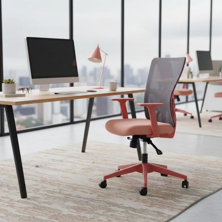 Image du produit Kalune Design Lumbar 108 Salmon Office Chair