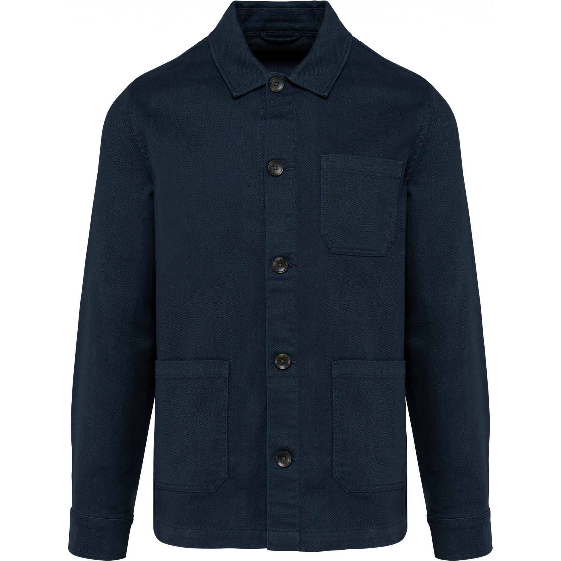 Kariban, Herren, Jacke, Arbeitsjacke (L), Blau, L