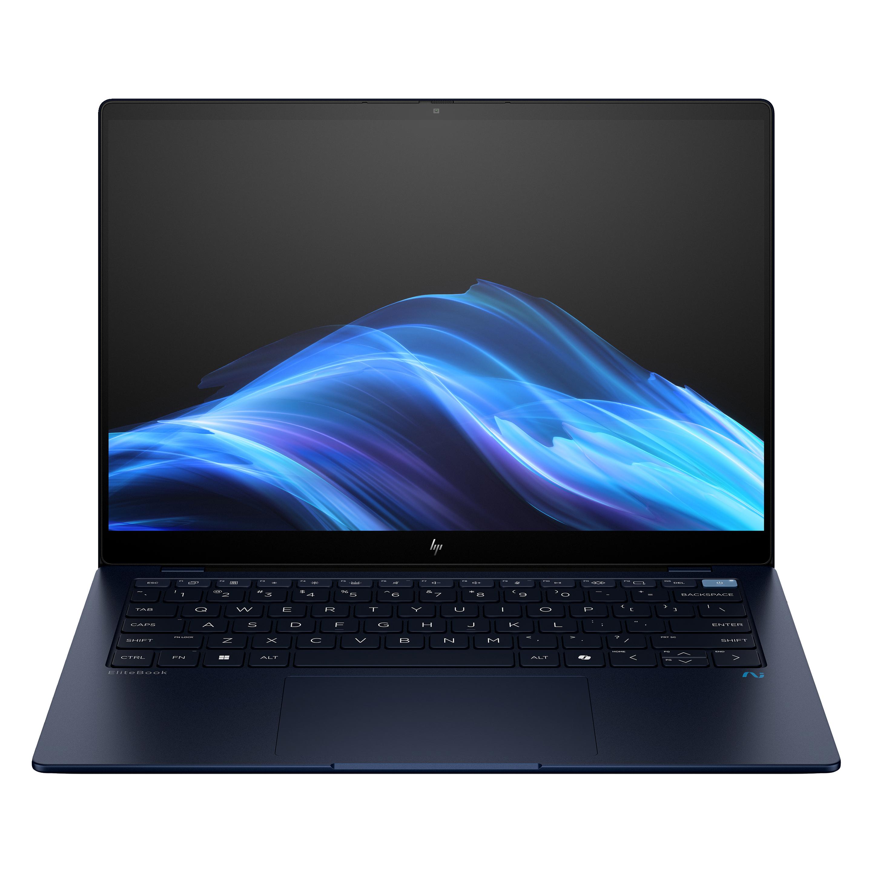 HP EliteBook Ultra G1q (14", 1000 GB, 16 GB, DE, Snapdragon X Elite X1E-78-100), Notebook, Blau