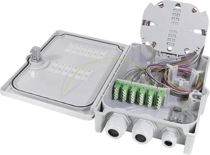 Produktbild LogiLink FTTH/FTTB-Anschlussleergehäuse (Spleissbox)