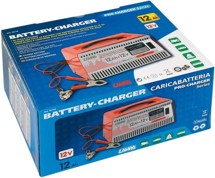 Produktbild Lampa Pro-Charger Batterieladegerät 12V - 12A - Elextronic (12V)