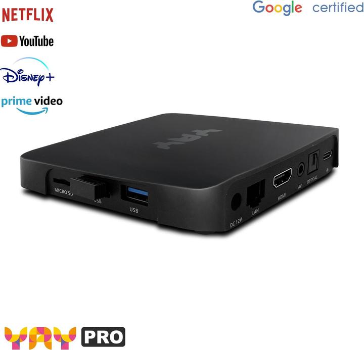 Produktbild Vu+ Yay Go Pro (8 GB, Android 10)