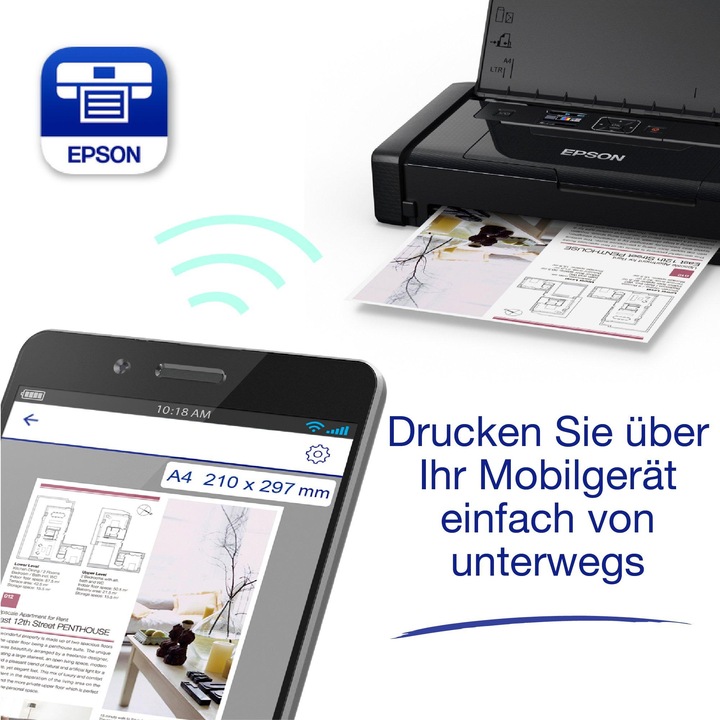 Produktbild Epson WF-110W Workforce (Tintenpatrone, Farbe)