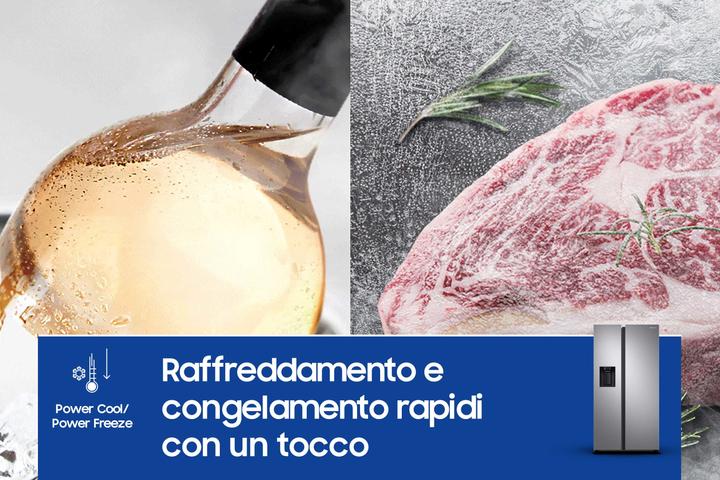 Image du produit Samsung RS68A884CSL Réfrigérateur côte à côte Installation gratuite 635 (635 l)