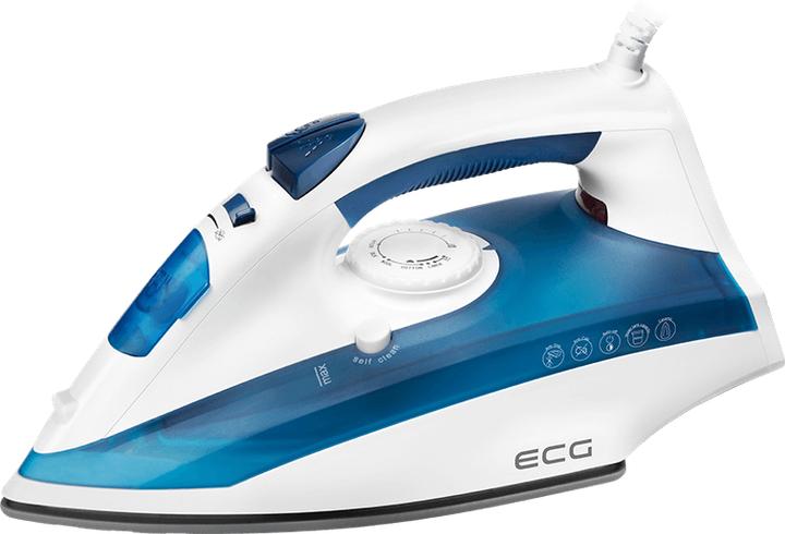 Produktbild ECG ECGNZ322AutoOff Iron, 2200w, plastic, White / blue (100 g/min)