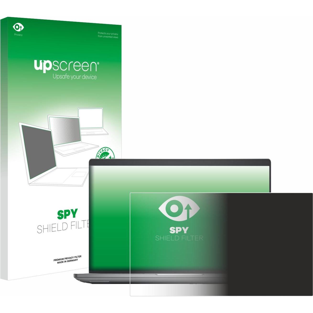 upscreen Blickschutzfilter Anti-Spy Privacy Filter Blaulicht-Schutz (39.60", 16 : 9), Notebook Schutzfolie