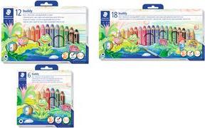 Produktbild Staedtler Buntstifte Junior 140, mit Spitzer, 12 Farben (Mehrfarbig, 12 x)