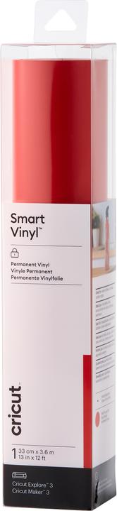 Cricut Vinyl film Smart Permanent 33 x 366 cm, 1 piece, Red (1 x)