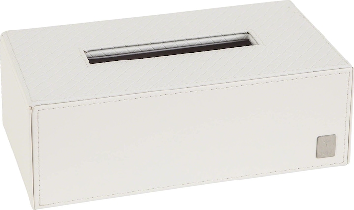 Image du produit Joop! Living Boîte à serviettes en papier rectangulaire blanche aspect cuir x