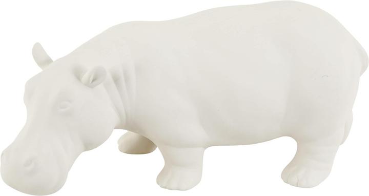 Image du produit Abhika Figurine d'animal hippopotame Céramique Mat