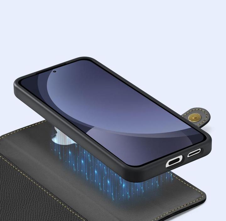 Produktbild Dux Ducis Lawa Series MagSafe Kunstleder Bookcover Hülle (Samsung Galaxy S25)