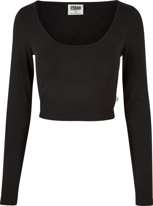 Actual product image Urban Classics 's ong seeve crop t-shirt urban cassics organic (L)