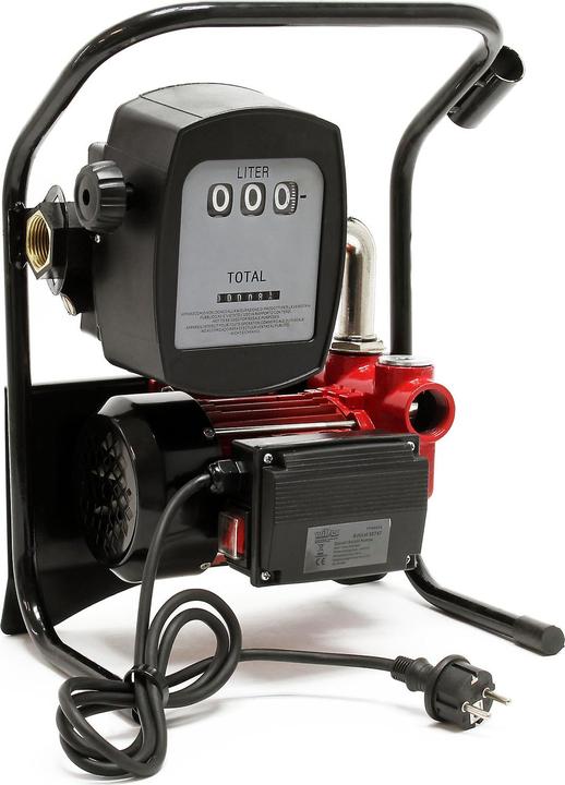 Produktbild Wiltec Heizöl- und Dieselpumpe 230V/600W 40l/min selbstansaugend Pumpe Pistole
