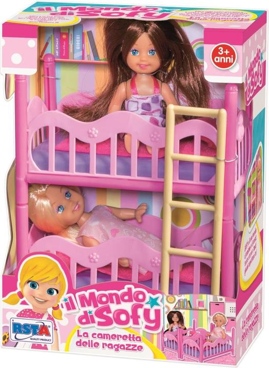 Rs Toys The World Of Sofy Bedroom Bunk Beds 2 Dolls