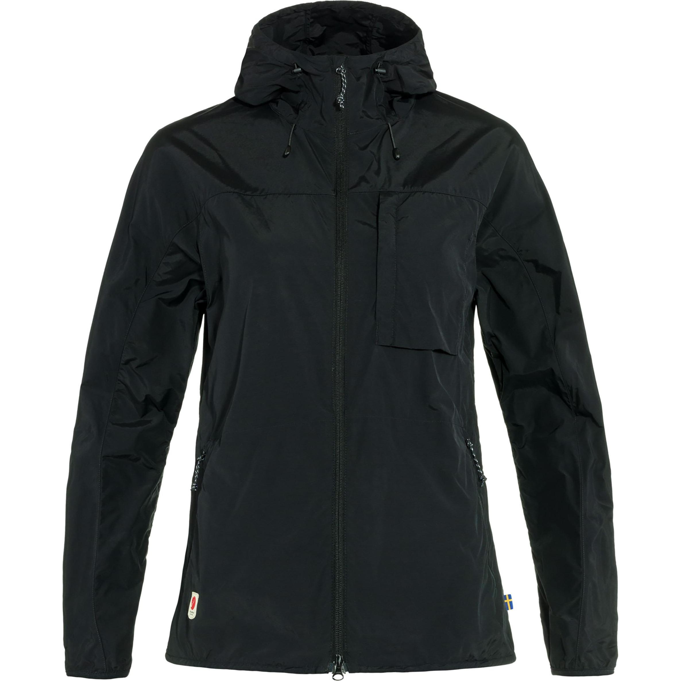 Fjällräven, Damen, Jacke, Women's High Coast Wind Jacket (L), Schwarz, L