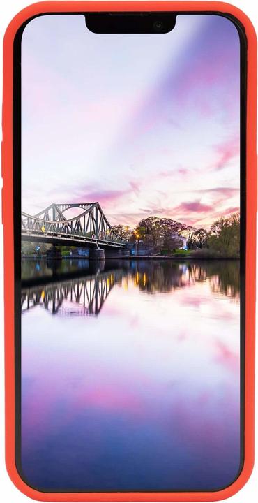 Produktbild JT Berlin iPhone 13 Mini - Steglitz Silikon Case rot (Apple iPhone 13 mini)