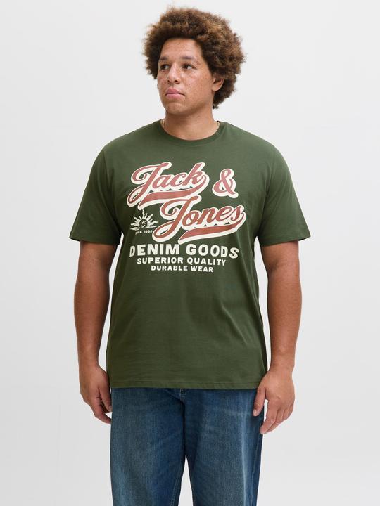 Immagine prodotto Jack & Jones Jjelogo Tee Ss Oneck 2 Col Aw25 Noos Pls (5XL)