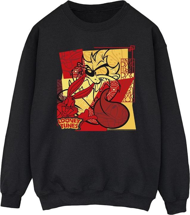 Produktbild Looney Tunes Taz Bugs Rabbit New Year Sweatshirt (XL)